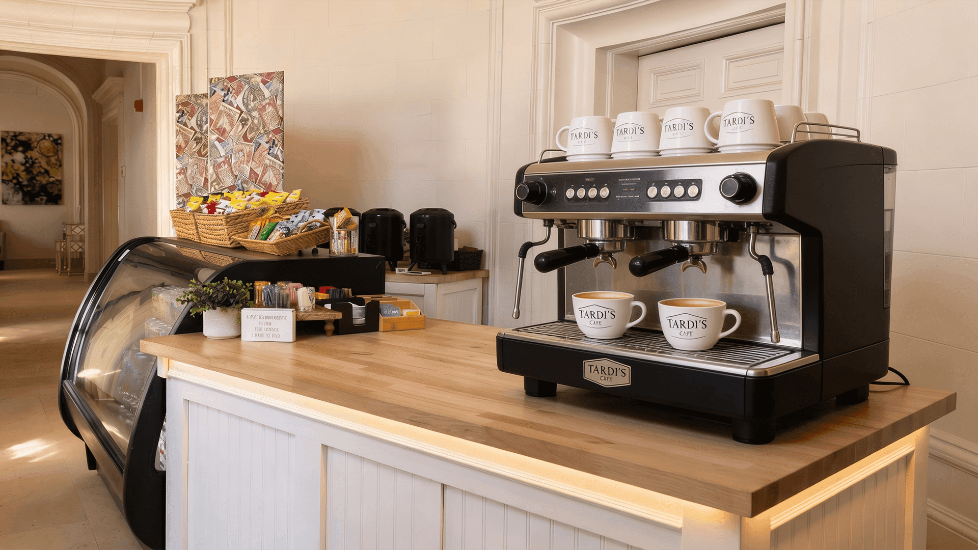 Tardis Cafe at Nassau County Museum of Art