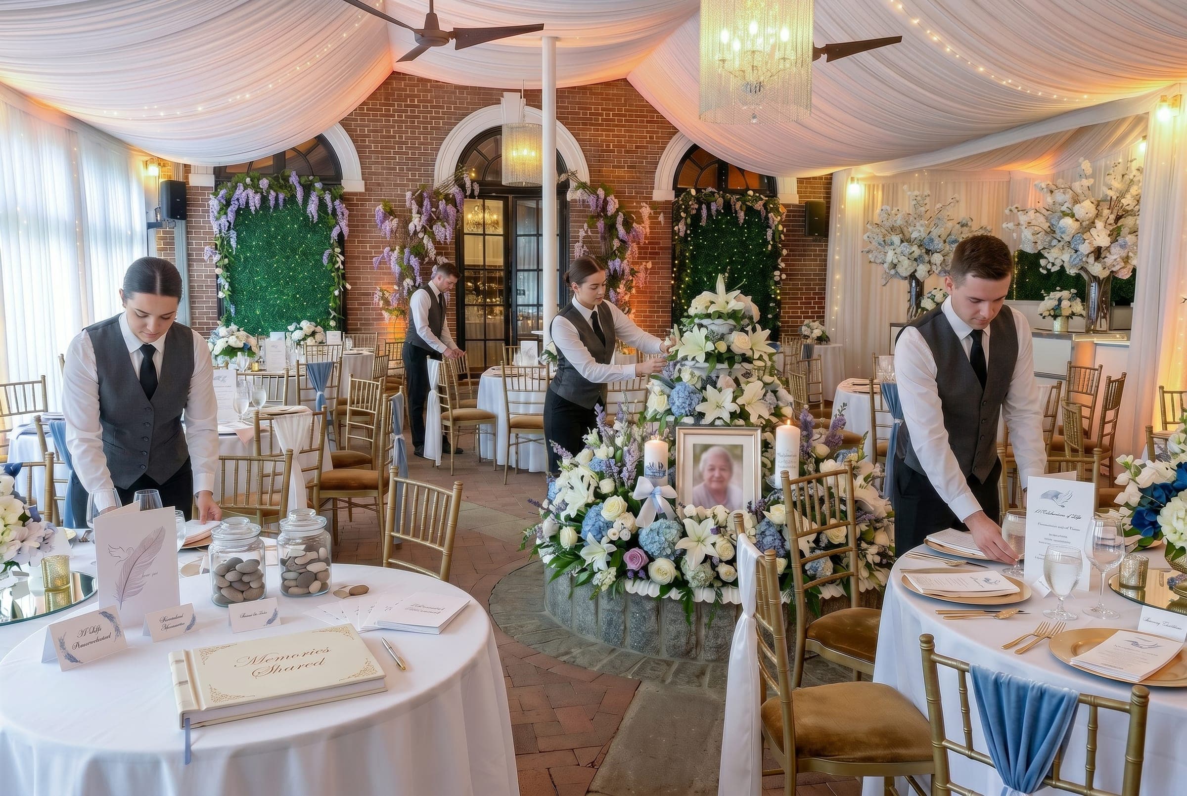 Tented celebration at Artistry