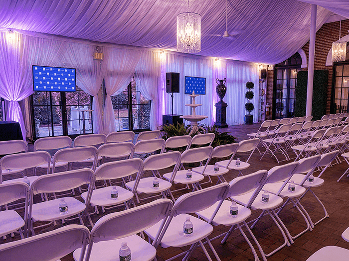 Corporate event space at Artistry